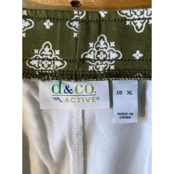 NEW LOGO by Layers Lori Goldstein Printed Knit Skort Size XL Women’s Green - Picture 3 of 7